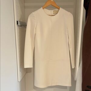 Elegant Cream Mini Dress